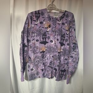 Uniform Advantage Halloween Print  Scrub